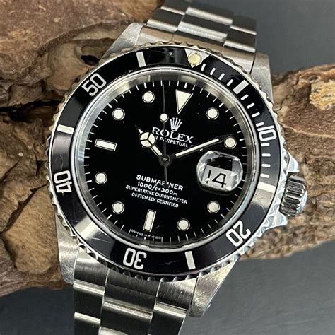 rolex oyster perpetual submariner date ref 16610 lv|Rolex Submariner 16610 best years.